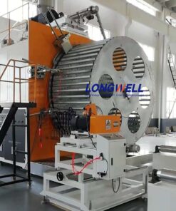 hdpe spiral winding corrugated pipe machines