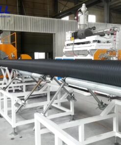 hdpe spiral wound drainage pipe production machines,