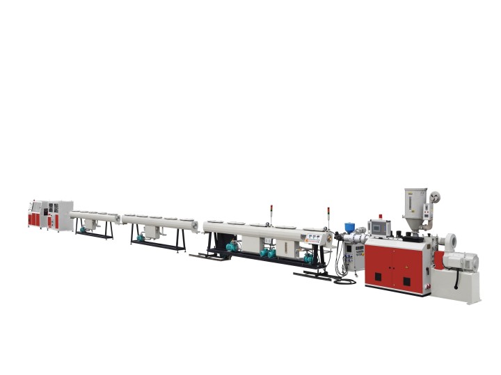 PE PP pipe extrusion line