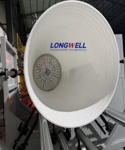 PP spiral winding tank pipe extrusion machines