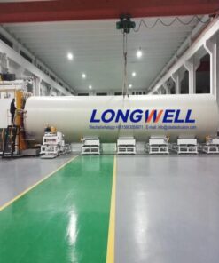 HDPE hollow wall spiral winding pipe produciton line