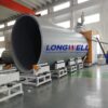 HDPE hollow wall spiral winding pipe produciton line
