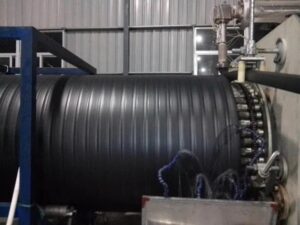 hdpe hollow wall spiral winding pipe machines
