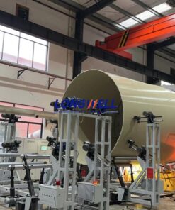 Spiral wound PP Storage pipe Tanks machine manufacturer
