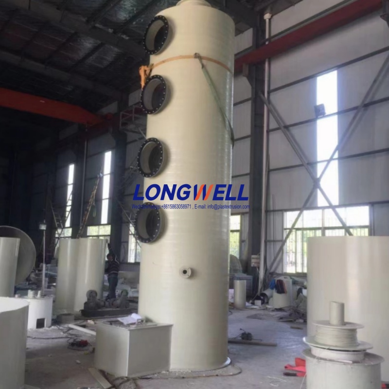 how to make PPH spiral winding chemical tank