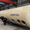 extrusion machines for PPH/PP/HDPE chemical tank