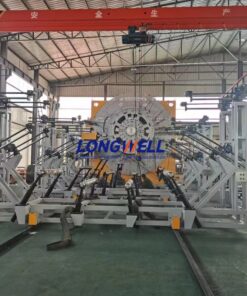 Chemical Tank HDPE/PP spiral winding pipe machinery