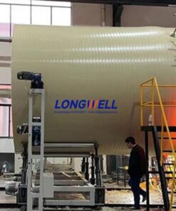 HDPE spiral tank machine
