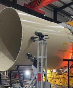 3.Plastic PP HDPE spiral wound solid wall chemical tank extrusion machines