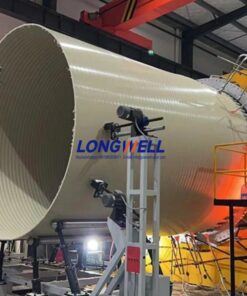 Chemical Tank HDPE/PP spiral winding pipe machinery,