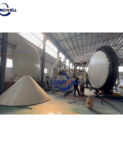 HDPE spiral wound tank cover extrusion machines