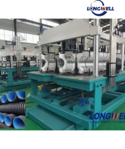 hdpe double wall corrugated pipe production lines
