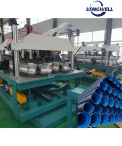 double wall hdpe corrugated drainage pipe machines