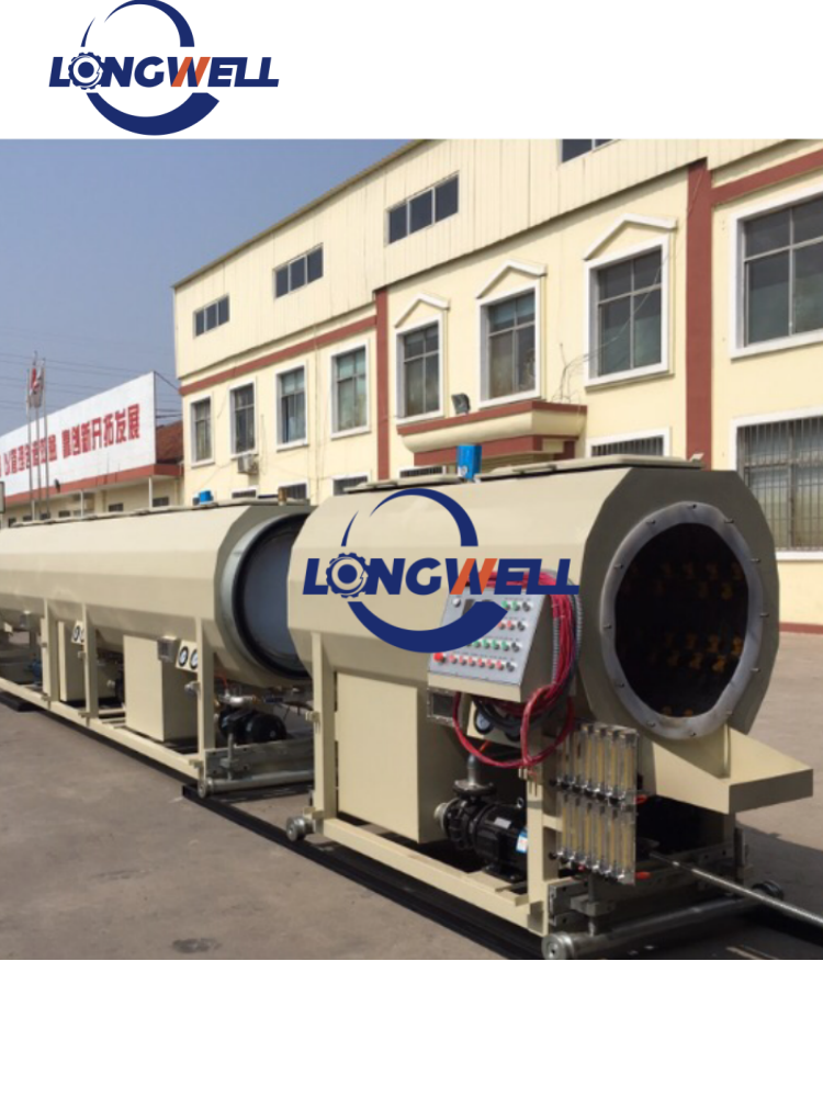 EXTRUSION LINE FOR THE PRODUCTION OF HDPE PIPES