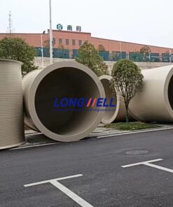 HDPE/PP spiral wound chemical storage tank production machinery
