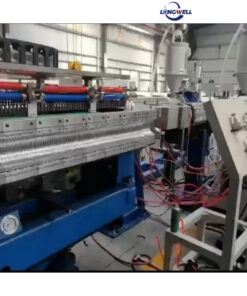 HDPE/PVC double wall corugated pipe extrusion machines