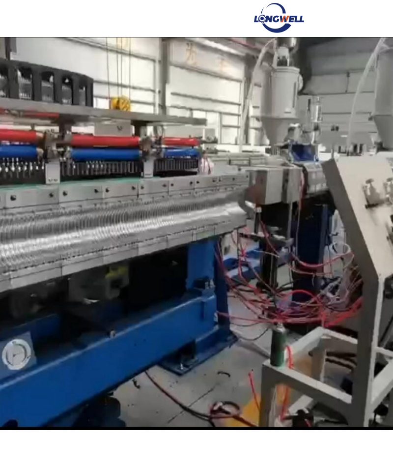 HDPE/PVC double wall corugated pipe extrusion machines