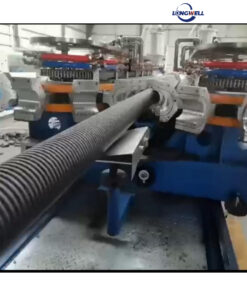 hdpe double wall corrugated pipe production machines