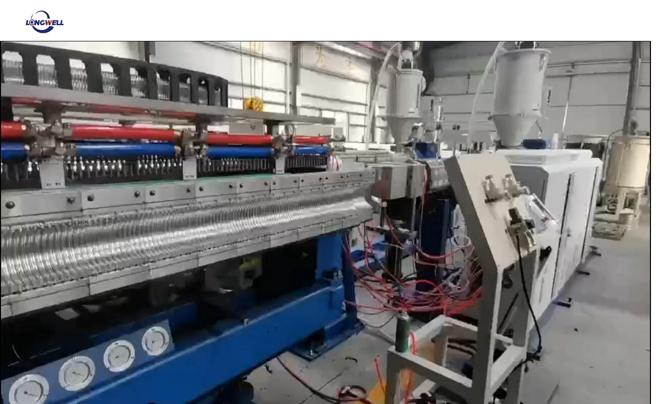 double wall pvc corrugated sewage pipe machines